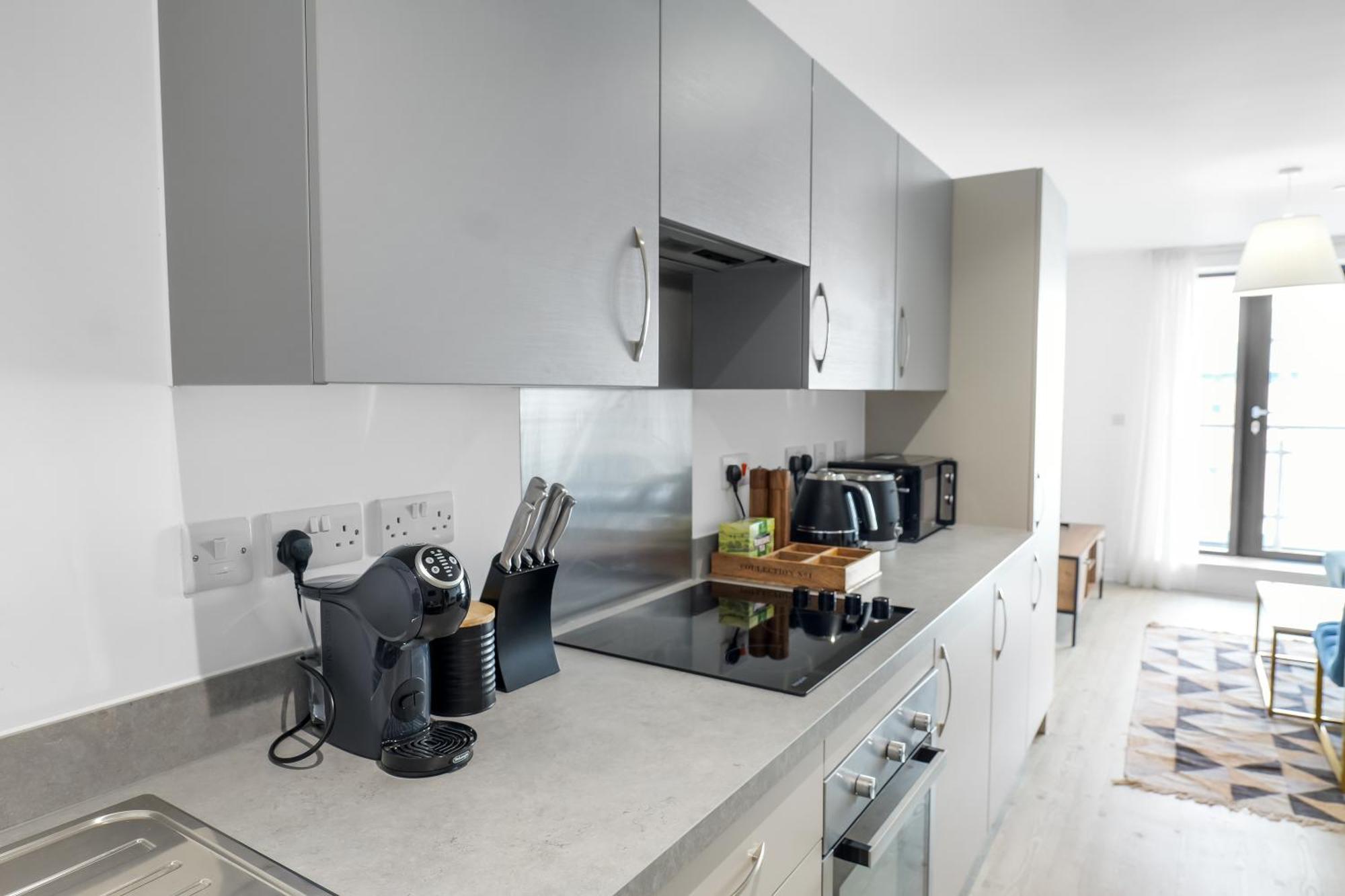 High Rise 2 Bedroom & 2 Bath Apartment With Parking, Balcony & Amazing View Manchester Zewnętrze zdjęcie
